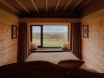 Bed views from cabin yurt Bed views from cabin yurt